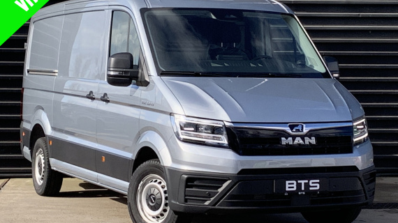 MAN TGE 3.140 Automaat L3 H2 Modeljaar 2025. BPM Vrij !