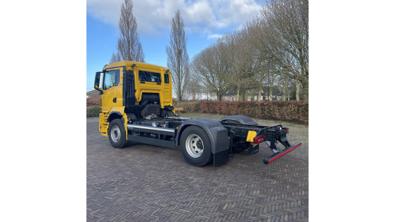MAN TGS 18.330 4x2 BL CH (kenteken 2024) begin 2026 opgebouwd met VDL P14 portaal 