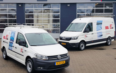 MAN TGE en VW Caddy